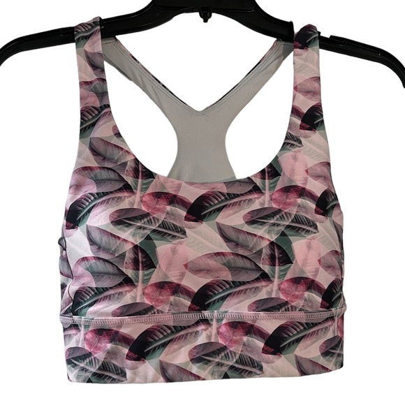 JoyLab Other - JoyLab Feather Print Padded Sports Bra